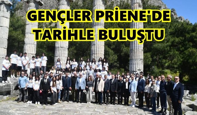 Söke’de öğrenciler antik kentte geçmişi yaşadı
