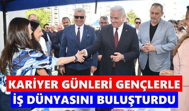 Söke’de ‘Kariyer Günleri’ gençlerle iş dünyasını buluşturdu