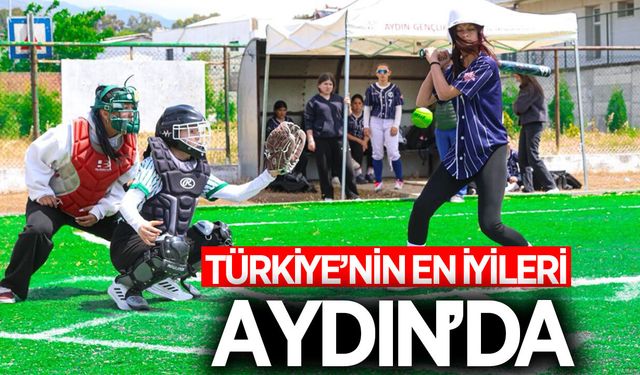 Softbol'da Türkiye'nin en iyileri Aydın'da buluştu