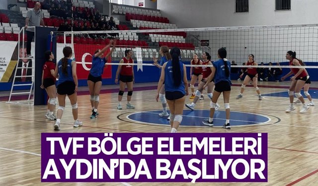 TVF Yıldız Kızlar Bölge Elemeleri Aydın'da başlıyor