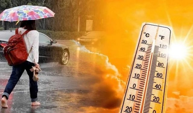 Türkiye haritası ikiye bölünecek! Bir taraf kavrulacak, diğer taraf sağanağa teslim olacak