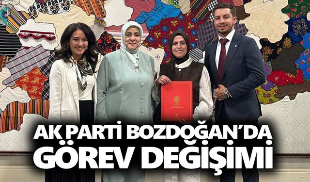 AK Parti Bozdoğan’da görev değişimi