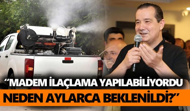 AK Parti’li Kendirlioğlu’ndan Efeler Belediyesi'ne ilaçlama sorusu