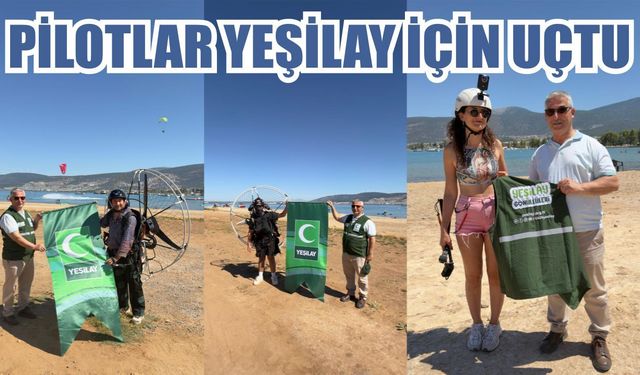 Akbük’te Yeşilay rüzgârı