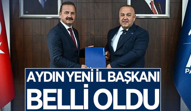 Aydın'da 2 buçuk aydır boş olan koltuk doldu! Yeni başkan belli oldu