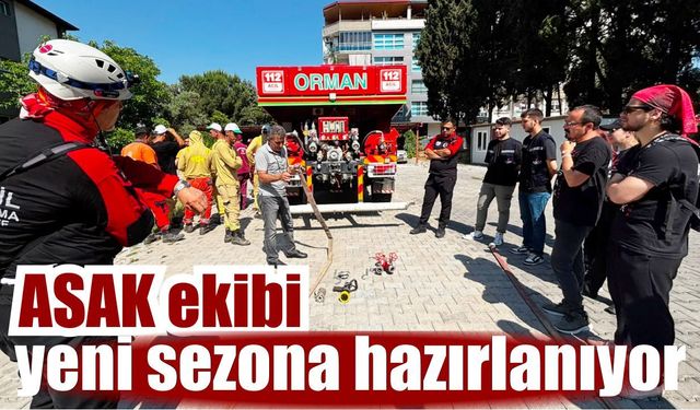 ASAK’tan Aydın’da yangın eğitimi