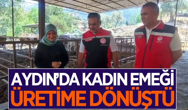 Aydın’da kurs aldı, hayalini gerçeğe dönüştürdü