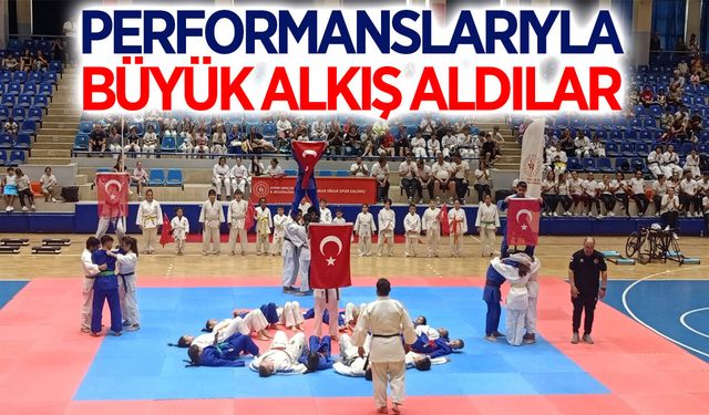 Aydın'da geleceğin judocuları ilk kez sahne aldı