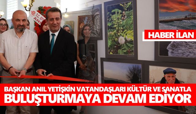 BAŞKAN ANIL YETİŞKİN VATANDAŞLARI KÜLTÜR VE SANATLA BULUŞTURMAYA DEVAM EDİYOR