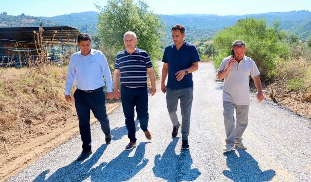 Başkan Kıvrak’tan Evciler’e yol yatırımı