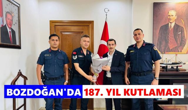 Bozdoğan'da 187. yıl kutlaması