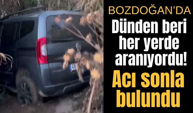 Bozdoğan’da kahreden son