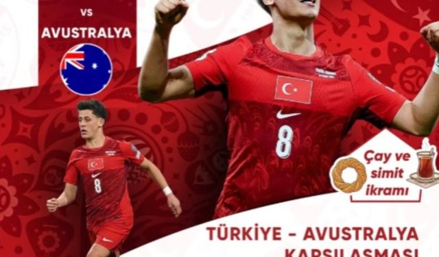 Bozdoğan'da milli heyecan
