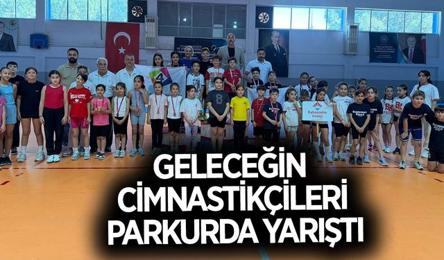 Aydın'da geleceğin cimnastikçileri yarıştı