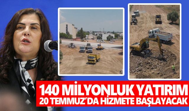 Çerçioğlu duyurdu! 140 milyonluk yatırım 20 Temmuz’da hizmete başlayacak