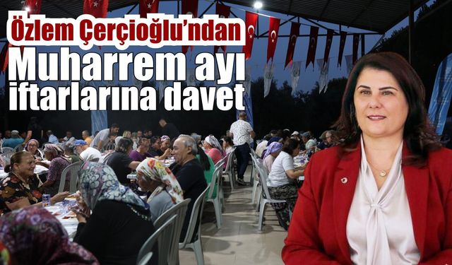 Çerçioğlu vatandaşları iftar sofralarında buluşturuyor