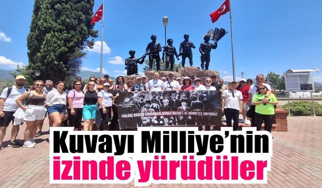 Çerçioğlu’ndan Malgaç Baskını Kahramanlarına vefa yürüyüşü