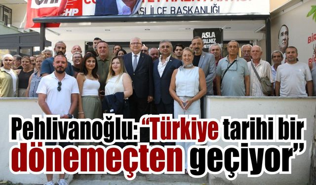 CHP’ye destek için Kuşadası’na geldiler