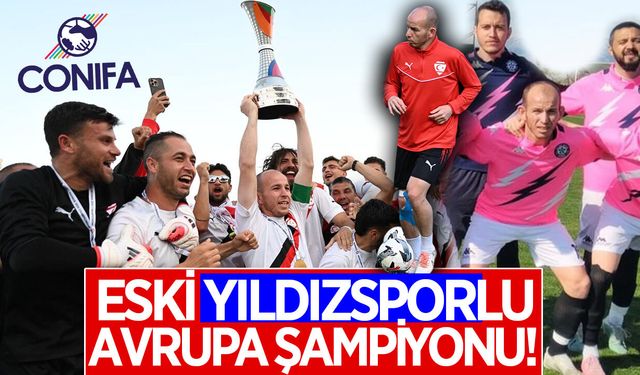Aydın Yıldızspor’lu eski oyuncu Milli Takımda Avrupa Şampiyonluğu yaşadı