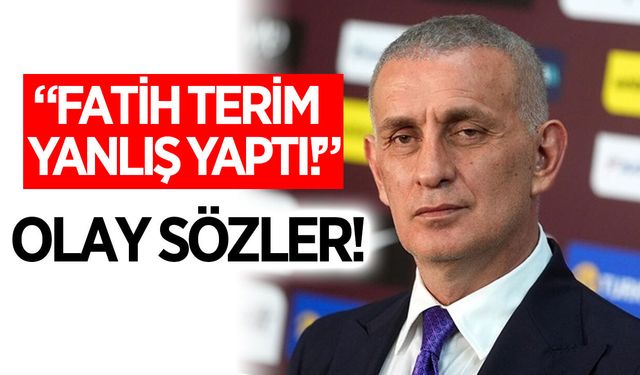TFF Başkanı Hacıosmanoğlu'ndan bomba açıklamalar! Montella ve Fatih Terim sözleri gündem oldu