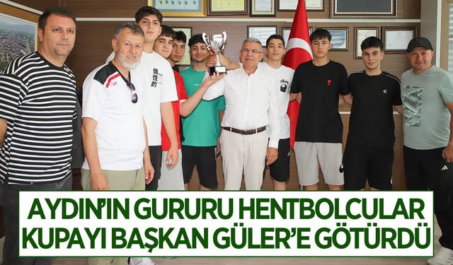 Türkiye üçüncüsü Köşk Bld Doğanspor'dan Başkan Güler'e ziyaret