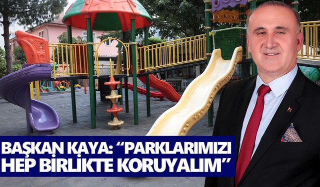 İncirliova’da parklar yenileniyor!