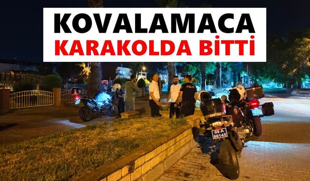 Nazilli’de firari avı
