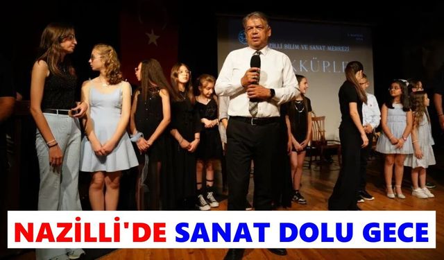 Nazilli BİLSEM'de sanat dolu gece