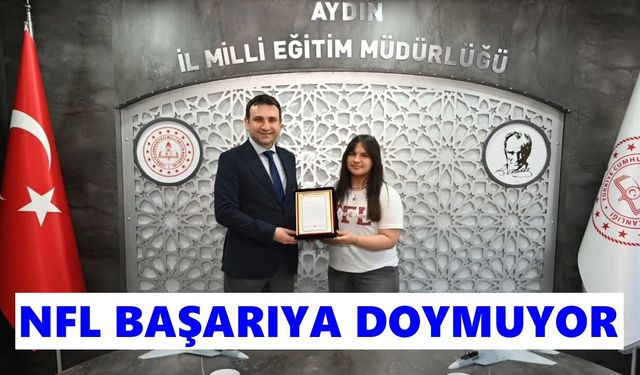 Nazilli Fen Lisesi başarıya doymuyor