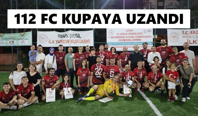 Sağlıkçıları buluşturan futbol turnuvası