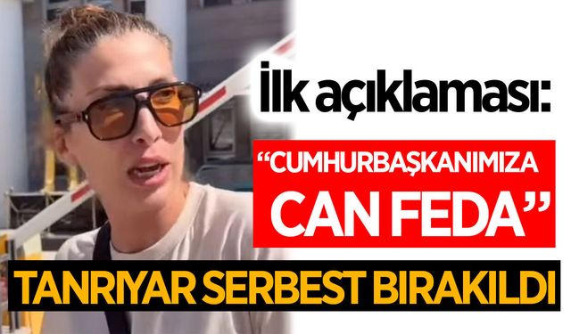 Tamar Tanrıyar, adli kontrol şartıyla serbest bırakıldı