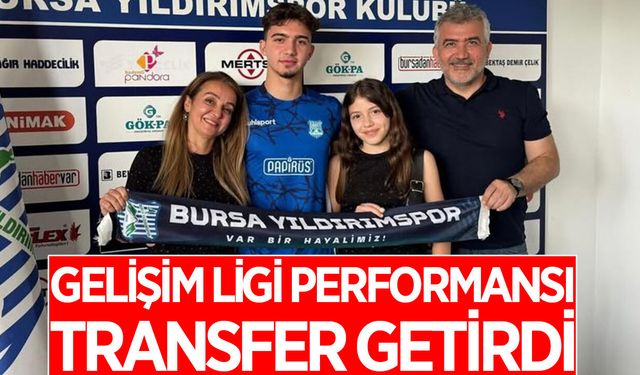 Aydın'da Gelişim Ligi performansı transfer getirdi
