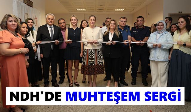 Nazilli'de TRSM danışanlarının el emeği ürünleri sergilendi