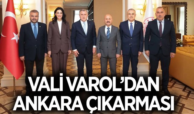 Aydın Valisi Varol, Gençlik ve Spor Bakanı Bak'ı ziyaret etti