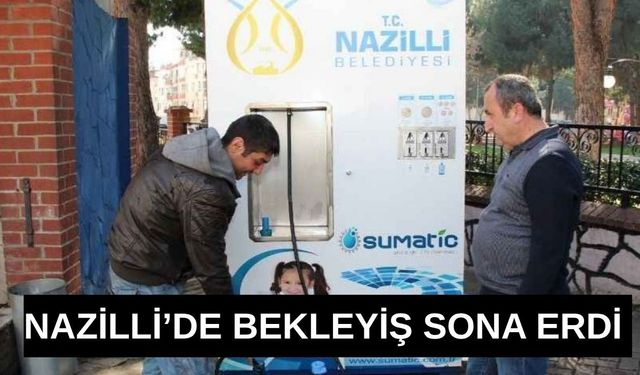 Binlerce kişinin kullandığı "İyi Su" yeniden akıyor