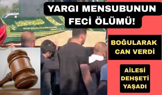 Genç yargı mensubu sonsuzluğa uğurlandı