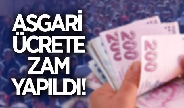 Asgari ücrete flaş artış! 61 Bin 677 TL oldu