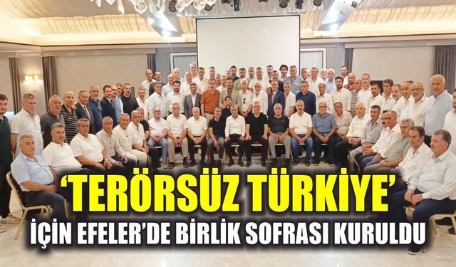 Aydın’dan ‘Terörsüz Türkiye’ sürecine ortak destek mesajı