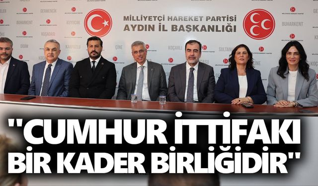 Bakan Memişoğlu'ndan MHP Aydın'a ziyaret