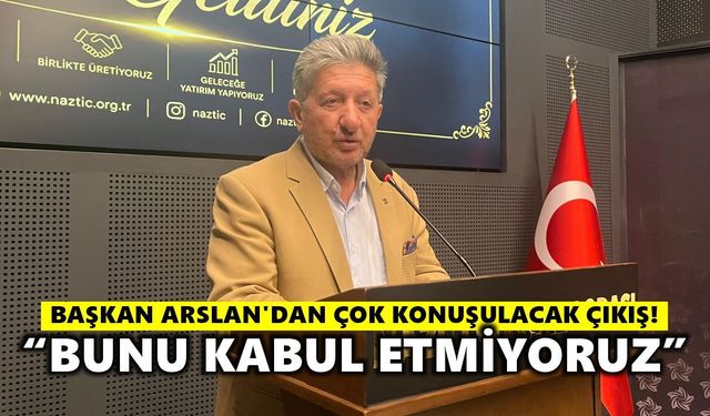 Başkan Arslan'dan çok konuşulacak çıkış!