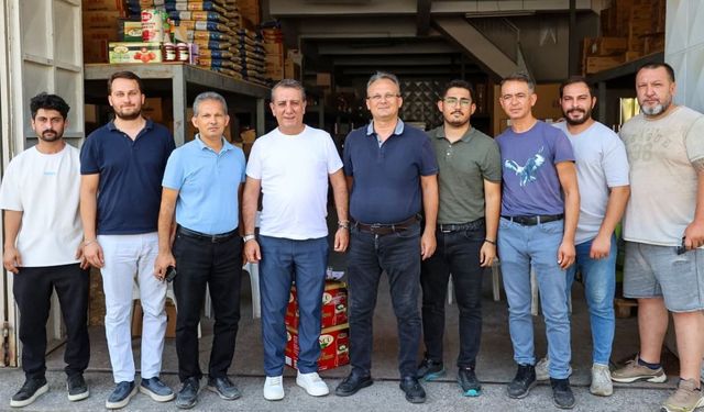 Başkan Yetişkin'den Gıda Çarşısı çıkarması! Esnafa önemli mesaj