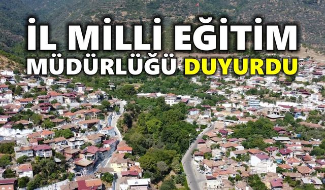 Bozdoğan'a eğitim müjdesi