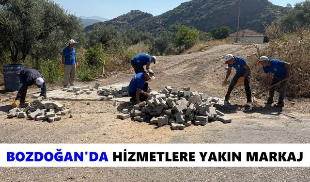 Bozdoğan'da hizmetlere yakın markaj