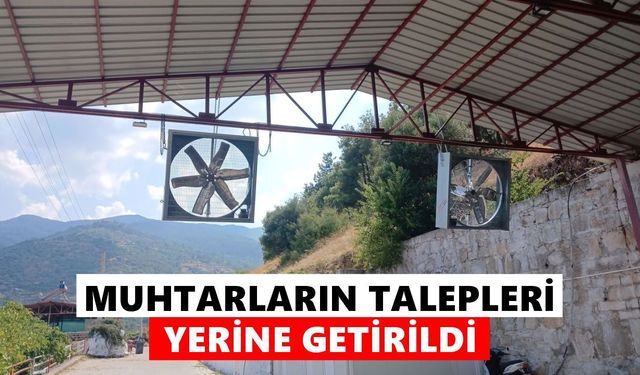Bozdoğan'da yaşam kalitesi yükseliyor