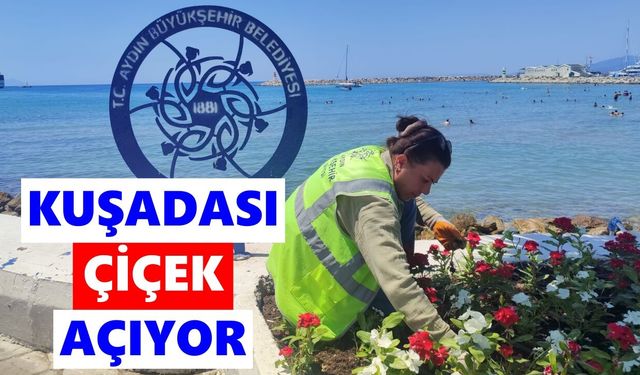 Çerçioğlu'ndan Kuşadası'na yeşil dokunuş