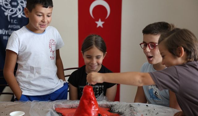 Çerçioğlu'nun eğitim projesi yaz tatiline damga vurdu