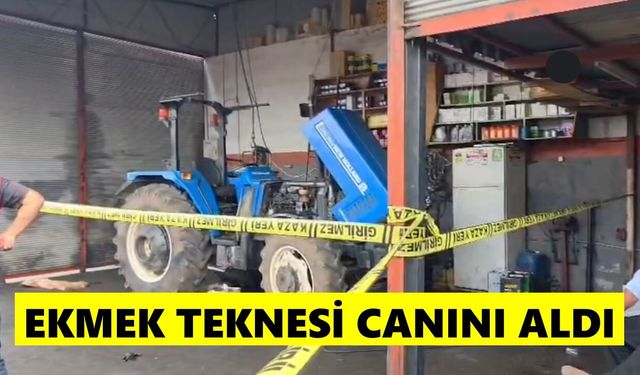 Ekmek teknesi canını aldı