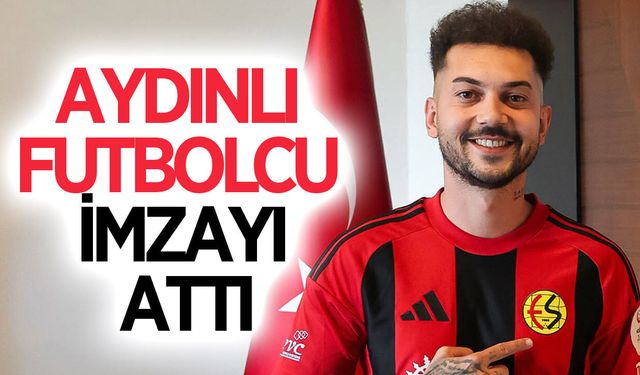 Aydınlı futbolcu Şimşek resmen imzaladı!
