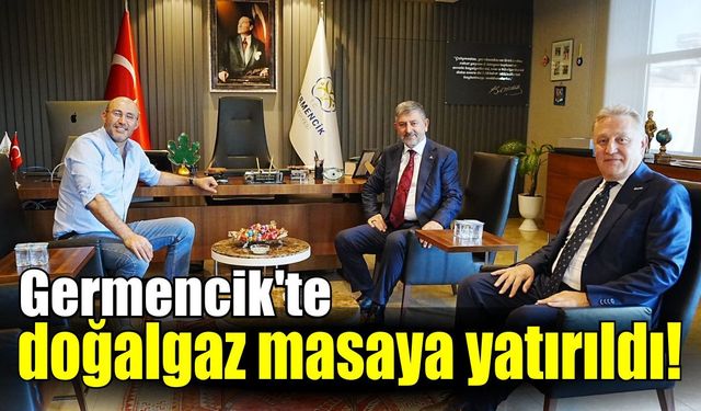 Germencik'te doğalgaz masaya yatırıldı!