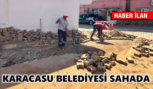 Karacasu Belediyesi sahada: Mahalle mahalle hizmet atağı